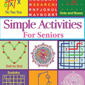 Simple Activities for Seniors — Activity Book for Dementia and Memory Care