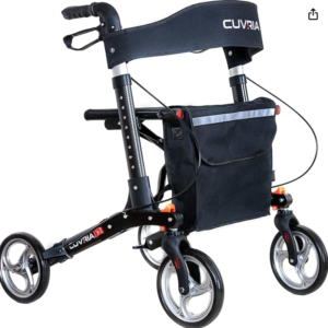 Australian Rollator Walker with Backrest and Seat — Lightweight Mobility Aid
