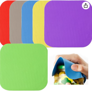 Silicone Jar Opener Pad — Easy Grip Rubber Jar Opener for Seniors