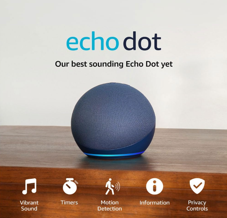 Amazon Echo Dot — Smart Speaker with Alexa for Australians Over 60 - Image 1